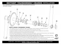 Odyssey BMX "Thunderbolt DJ" MTB Crank