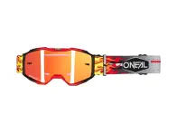 O'Neal "B-10 HR" Goggle - Multi/Radium Red