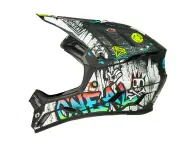 O'Neal "Backflip Rancid" Fullface Helm - Black/White