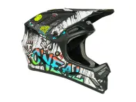 O'Neal "Backflip Rancid" Fullface Helm - Black/White