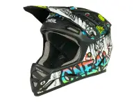 O'Neal "Backflip Rancid" Fullface Helm - Black/White