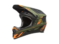 O'Neal "Backflip Strike" Fullface Helm - Black/Orange/Olive