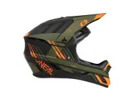 O'Neal "Backflip Strike" Fullface Helm - Black/Orange/Olive