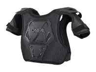 O'Neal "Peewee" Chest Protector - Black (Kids)