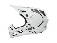O'Neal "SL1 Crest" Fullface Helm - White/Black