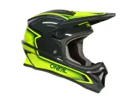 O'Neal "Sonus Slick" Fullface Helmet - Gray/Neon Yellow