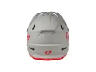 O'Neal "Sonus Solid" Fullface Helm - Gray/Red