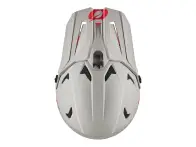 O'Neal "Sonus Solid" Fullface Helm - Gray/Red