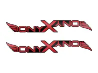 Onyx "Carbon Pro Rim Asymmetrical 406" Sticker Set