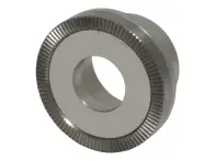 Onyx "Knurled BTR" BMX Race Hub End Cap - 10 x 25mm