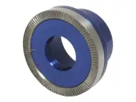 Onyx "Knurled BTR" BMX Race Hub End Cap - 10 x 25mm