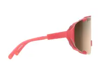 POC "Devour" Sunglasses - Clarity Trail/Partly Sunny Silver Lens / Ammolite Coral Translucent