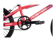 Position One "Race Pro" 2025 BMX Race Rad - Red