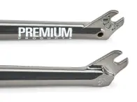 Premium "Chad Kerley" BMX Fork - Black-Chrome