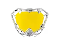 Pride Racing "Air Chrome Plate" BMX Race Nummernschild - Mini