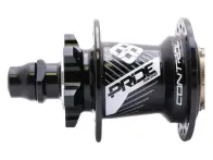 Pride Racing "Control V2 Exp 10mm" BMX Race Vorderradnaben - Black, 10mm Achse, 28H