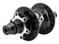 Pride Racing "Control V2 Exp 10mm" BMX Race Vorderradnaben - Black, 10mm Achse, 28H