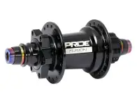 Pride Racing "Fusion" BMX Race Kassettennaben - 15mm Achse, 36H, Schwarz