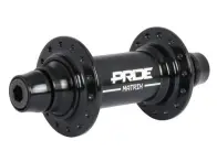 Pride Racing "Matrix Front Hub 10mm" BMX Race Vorderradnaben - 28H, 10mm Achse, Black