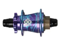 Pride Racing "Matrix" BMX Race Vorderradnaben - Splash Blue/Purple, 20/10mm, 36H