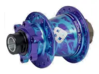 Pride Racing "Matrix" BMX Race Vorderradnaben - Splash Blue/Purple, 20/10mm, 36H