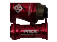Pride Racing "Matrix" BMX Race Vorderradnaben - Splash Blue/Purple, 20/10mm, 36H