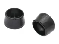 Pride Racing "Matrix" BMX Race Hub Cone Set - Black