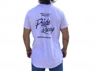 Pride Racing "Ride With Style" T-Shirt - White