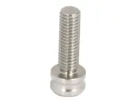 Pride Racing "Stem Titanium M8 Screw Kit" BMX Race Vorbauschrauben - Oil Slick, Titan M8