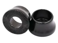 Pride Racing "Volcano Washer" BMX Race Naben Ersatzteile - Schwarz, 10mm Achse, 2er Set