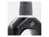 Pride Racing "Slik 3.0" BMX Race Gabel - 24" Tapered 10mm 3K UD Gloss