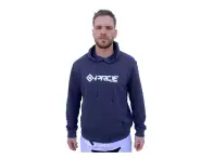 Pride Racing "Sweat Logo" [Hooded] Pullover - Heather Asphalt