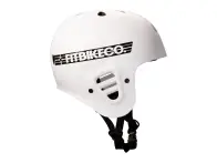 ProTec "Full Cut Certified" BMX Helm - Fit Bike Co. Matte White