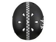 ProTec X Fit Bike Co. "Low Pro" BMX Helmet - Checkered Matte Black