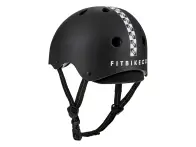 ProTec X Fit Bike Co. "Low Pro" BMX Helmet - Checkered Matte Black