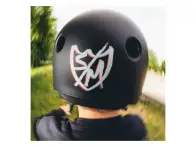 ProTec X S&M Bikes "Low Pro" BMX Helmet - Sharpie Matte Black