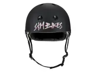 ProTec X S&M Bikes "Low Pro" BMX Helmet - Sharpie Matte Black