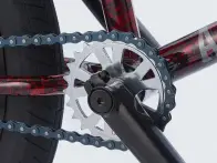 Radio Bikes "Astron" 2017 BMX Bike - Black/Red Splatter