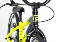 Radio Bikes "Cobalt Mini" 2019 BMX Race Rad - Black/Neon Yellow