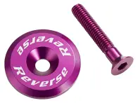 Reverse Components "Aluminum" Steuersatzkappe + Schraube