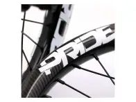 Pride Racing "Gravity / Control V2" BMX Race Complete Wheels - 20 Inch / 20mm-15mm Axle / Carbon / …