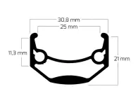 Ryde "Andra 40" BMX Race Rim - 20 Inch V-Brake