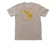 S&M Bikes "Bolt Pocket" T-Shirt - Beige