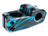 SaltPlus "Center V3" Topload Stem - Cyan Acid Drip