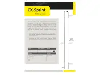 Sapim "CX-Sprint" Speiche (Ohne Nippel)