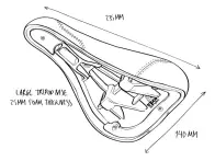 Flybikes "Dove" Tripod Seat