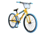 SE Bikes "Blocks Flyer 26" 2020 BMX Cruiser Bike - 26 Inch - Yellow