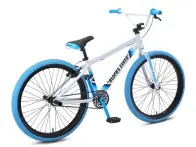 SE Bikes "Blocks Flyer 26" 2021 BMX Cruiser Bike - 26 Inch - White