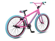 SE Bikes "Blocks Flyer 26" BMX Cruiser Bike - 26 Inch - Pink Bubblegum