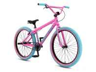 SE Bikes "Blocks Flyer 26" BMX Cruiser Bike - 26 Inch - Pink Bubblegum